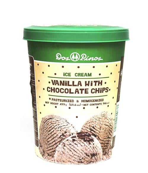 Helado Crema Chips 1/4 Gl