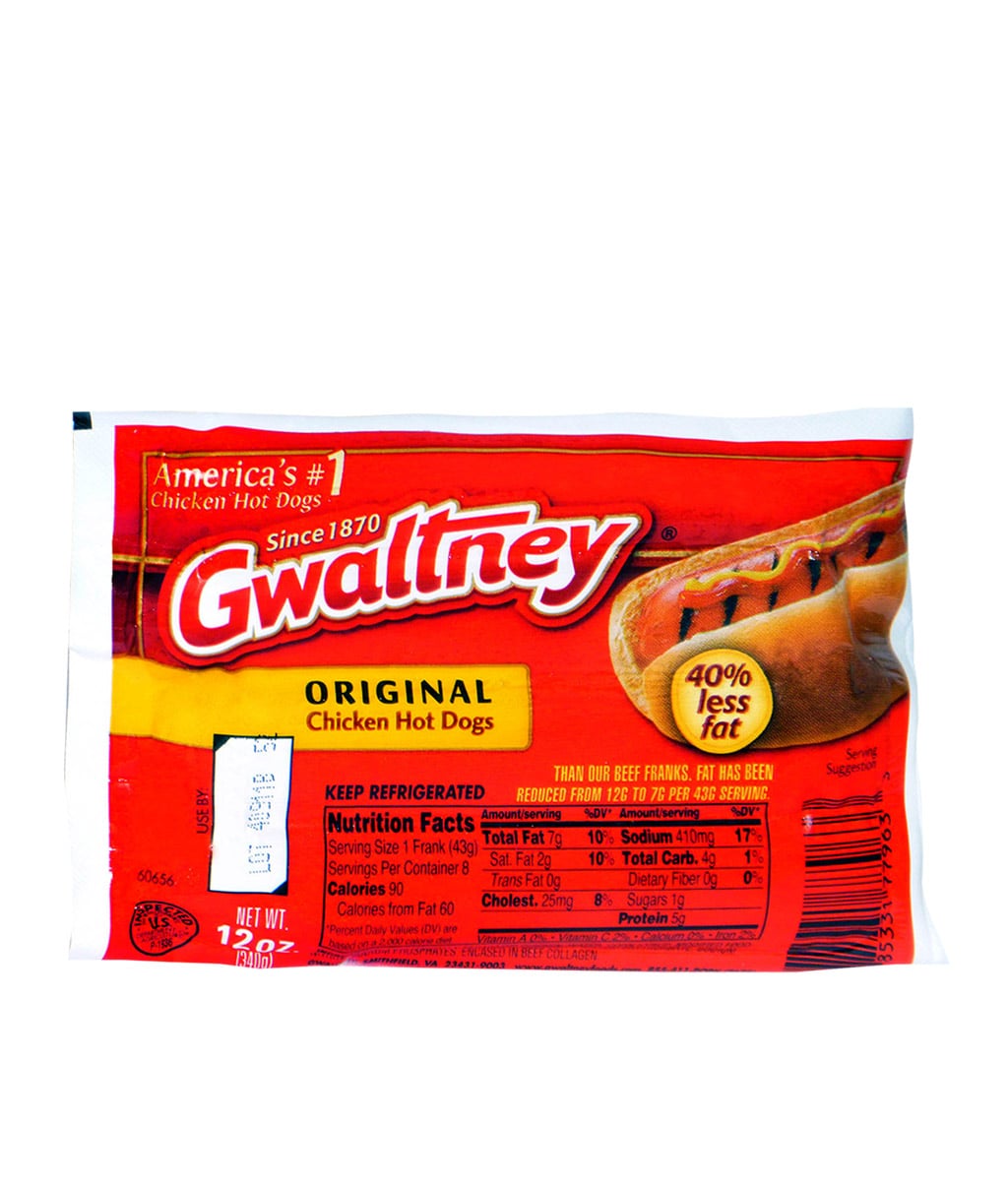 Salchicha Hot Dog Pollo 12 Onz