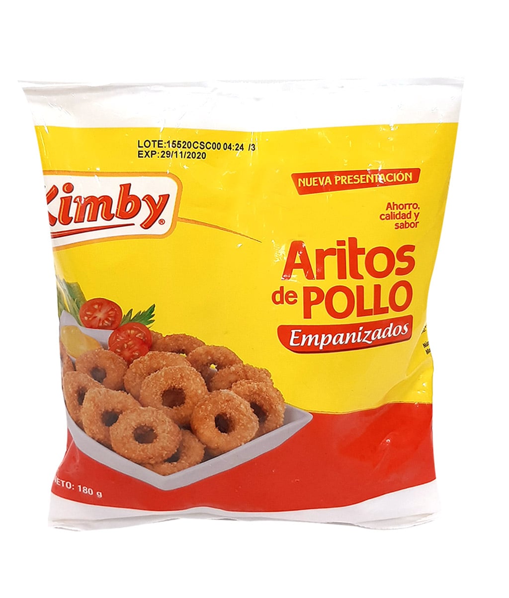 Aritos de Pollo 180 GR
