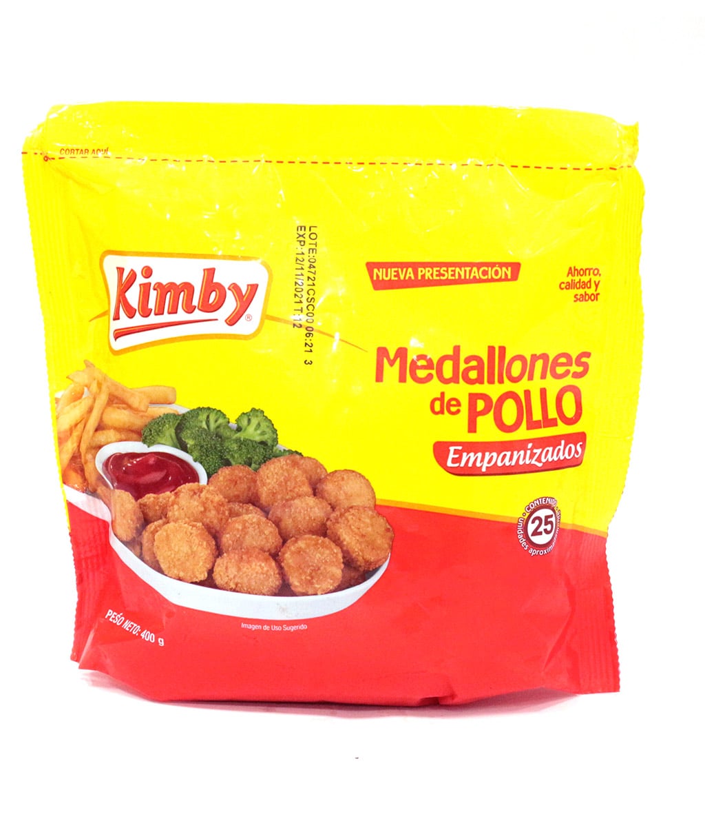 Medallones Empanizados Pollo 400 GR