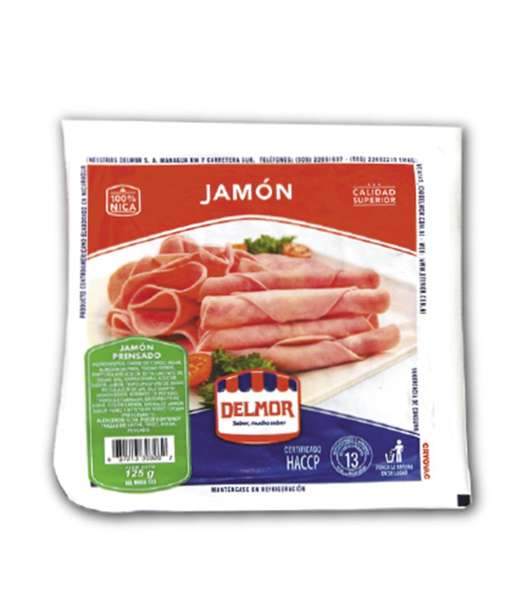 Jamon Prensado 125 Grs