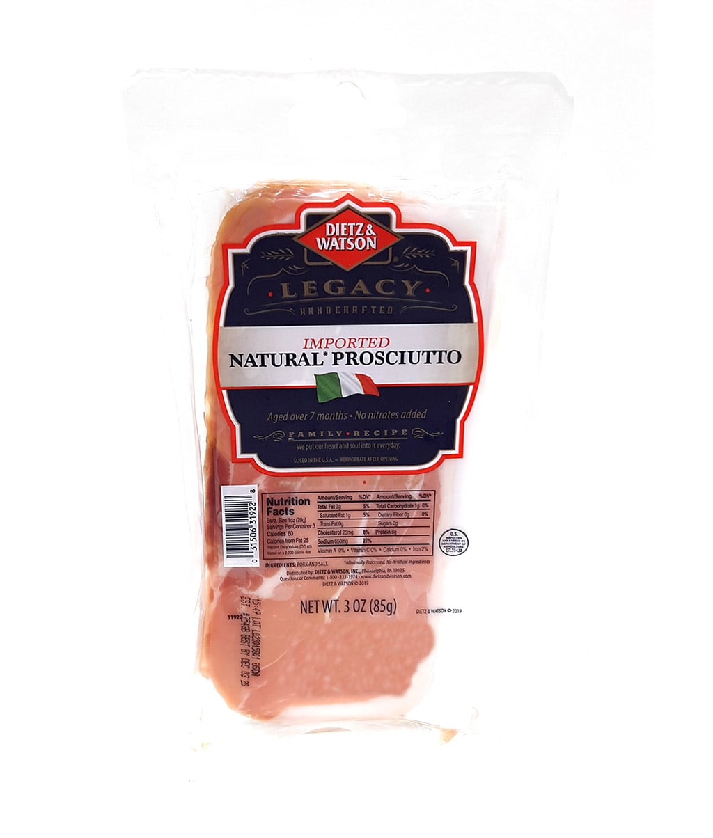 Jamon Prosciutto en Rodajas 3 OZ