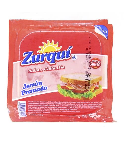 Jamon Prensado 460 Grs