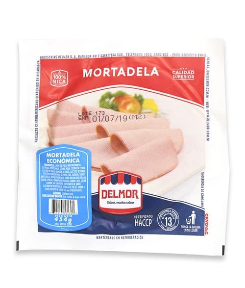 Mortadela Economica 454 GR