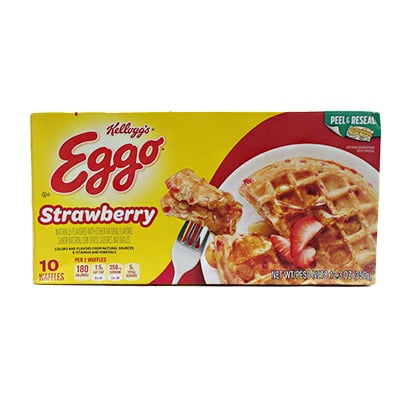 Wafles de Fresa 10S 12.3 OZ