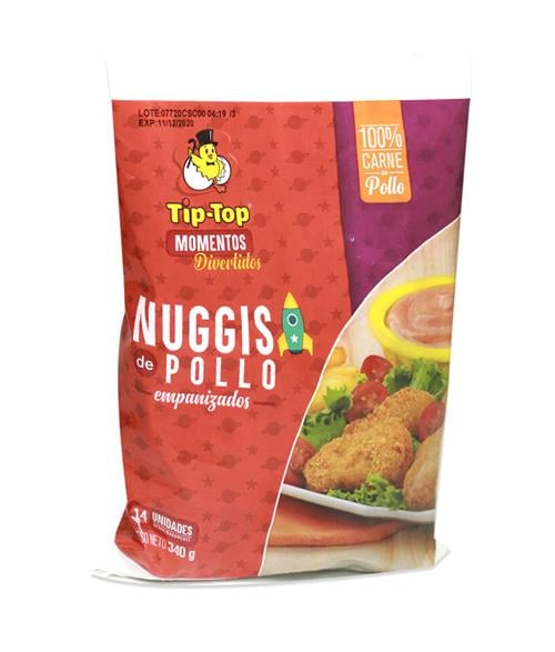 Muslos de Pollo Empanizados Nuggis