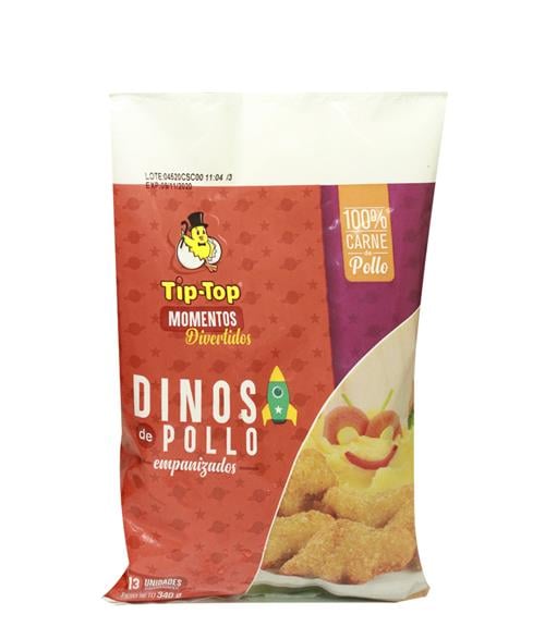 Figuras de Pollo Empanizadas DINOS340