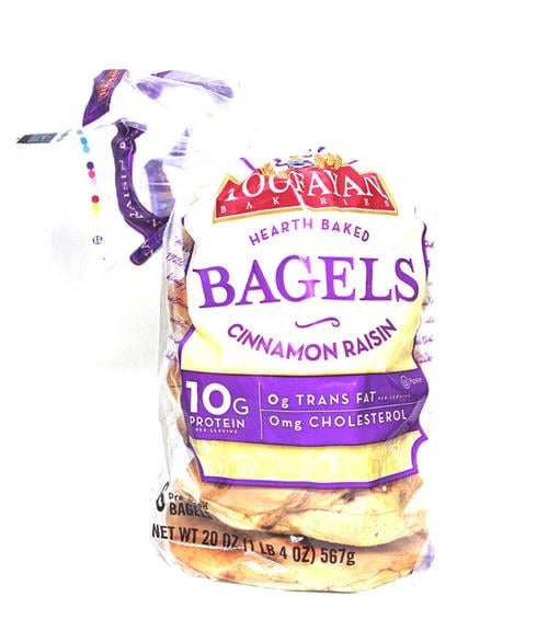 Pan Bagel Canela/Pasas 72CT 20Z