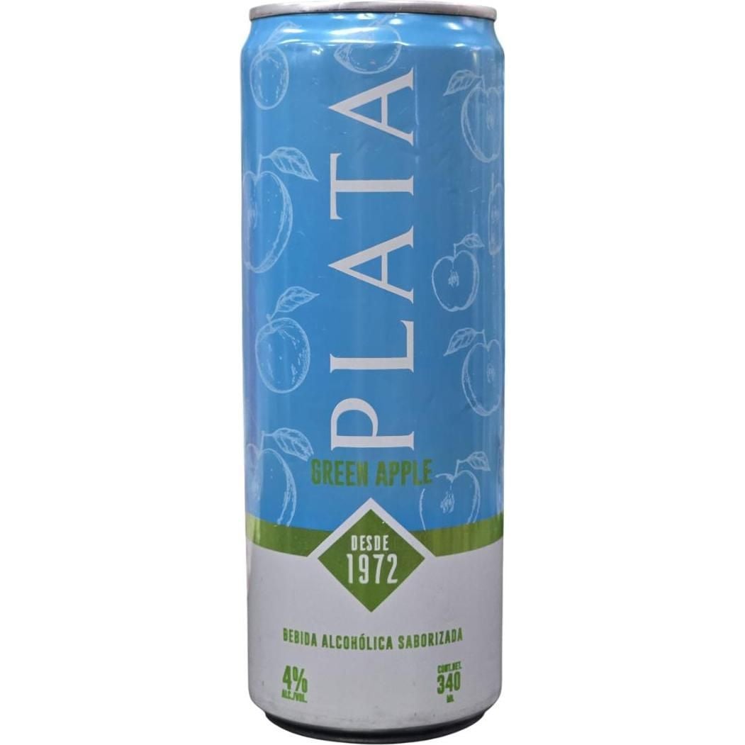 Ron Plata Manzana Verde 340 ML