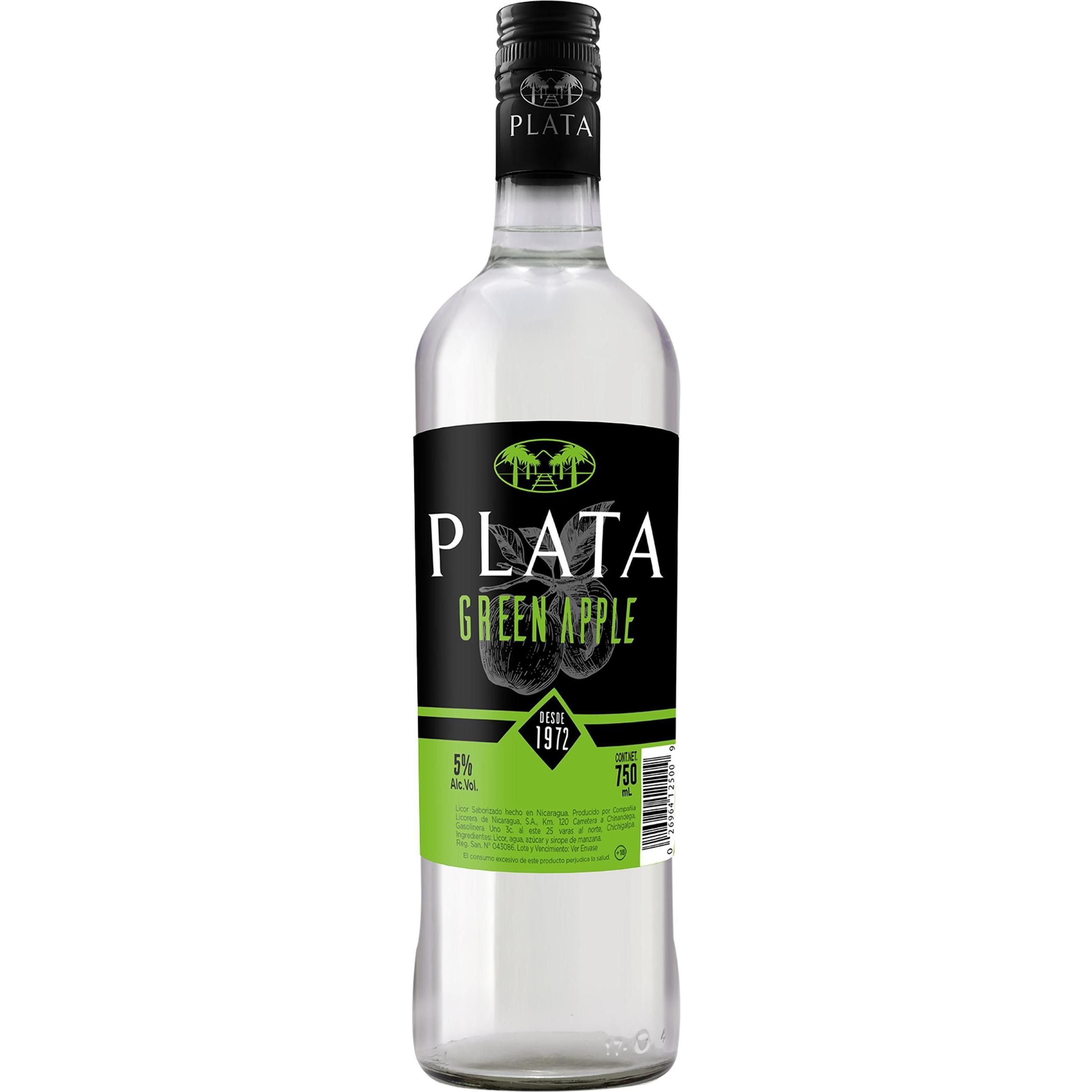 Ron Plata Manzana-Verde Ev 750 ML