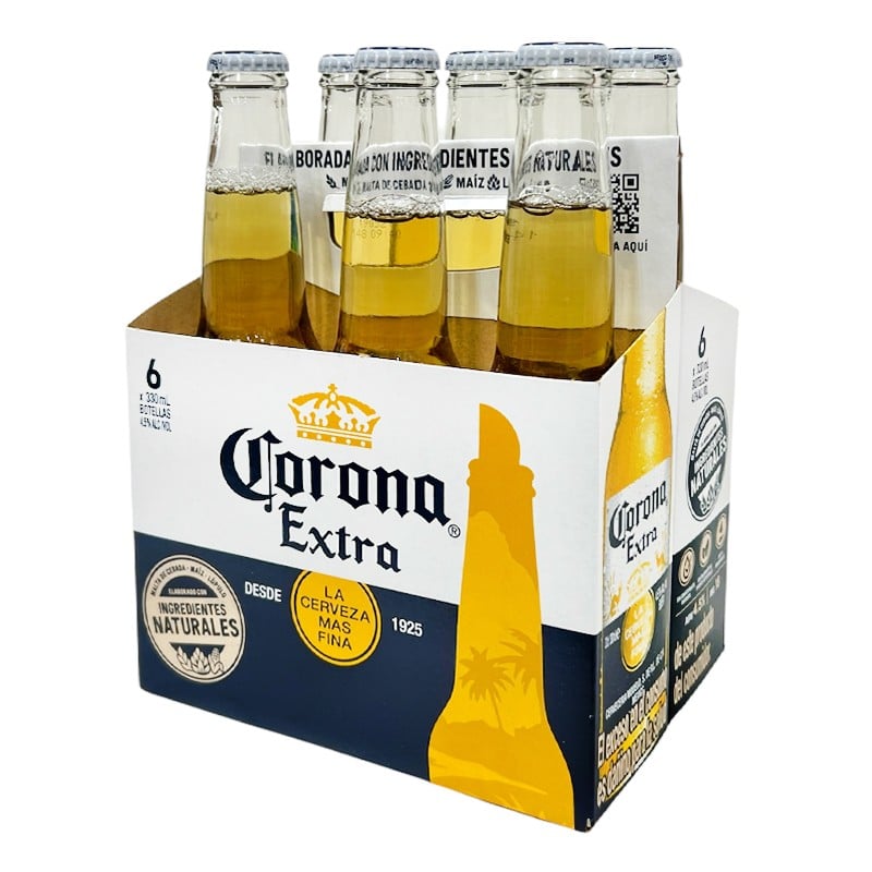 Cerveza Botella 330 ML - Corona (Caja)
