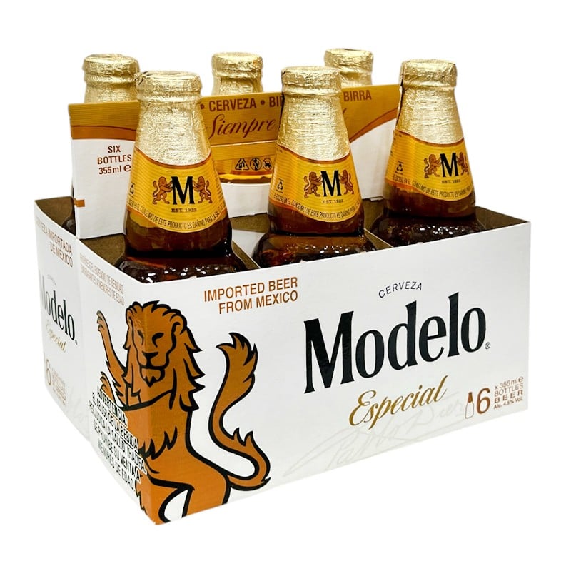 Cerveza Especial Botella 355 ML - Modelo (Caja)