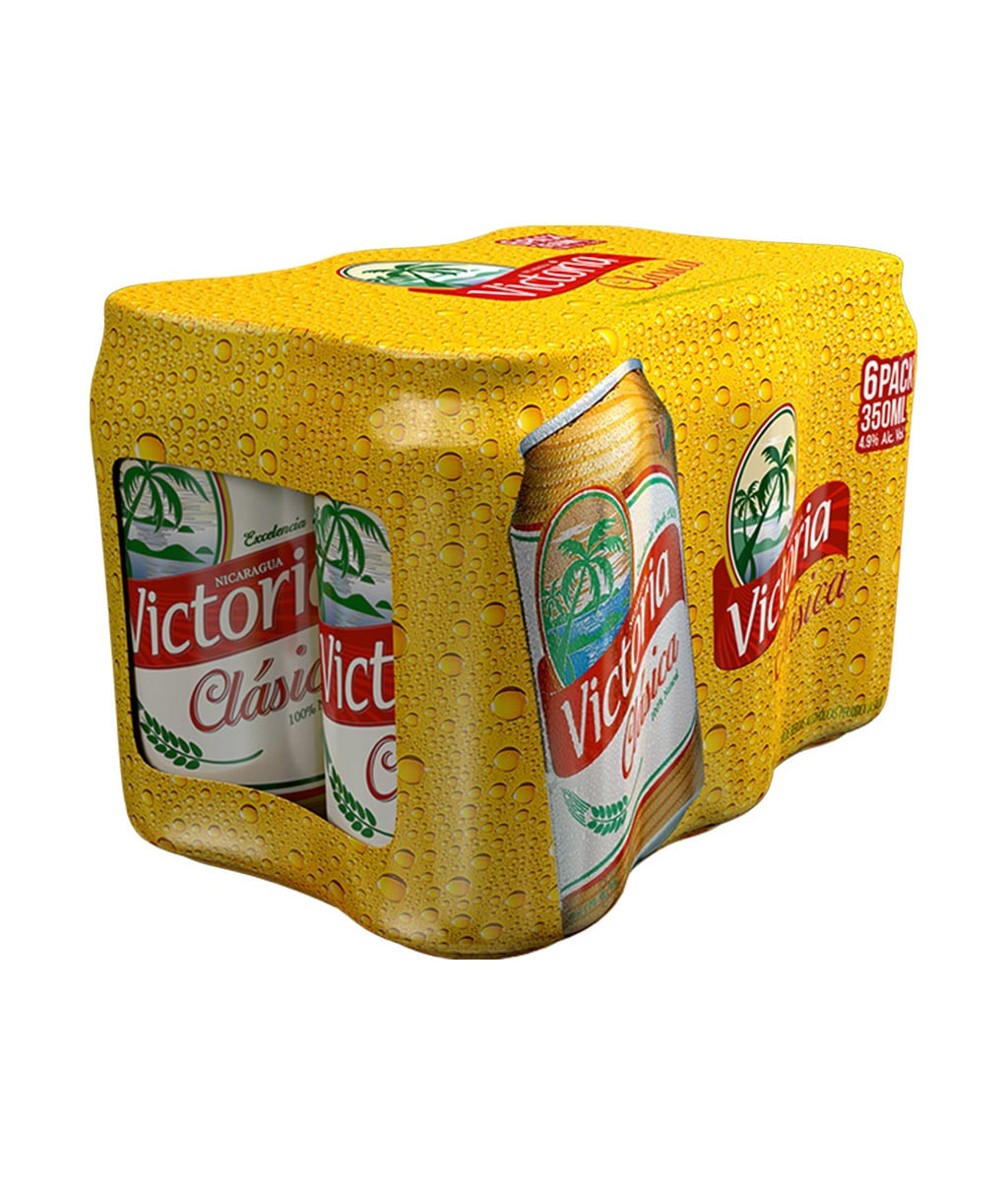 Cerveza Clasica Lata Sixpack