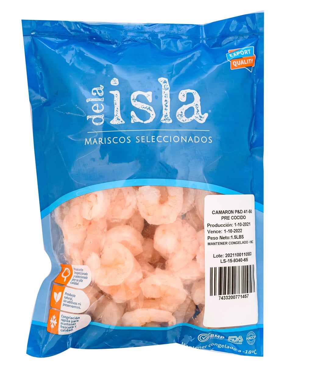 Camaron 41-50 Precocido 1.5 LB