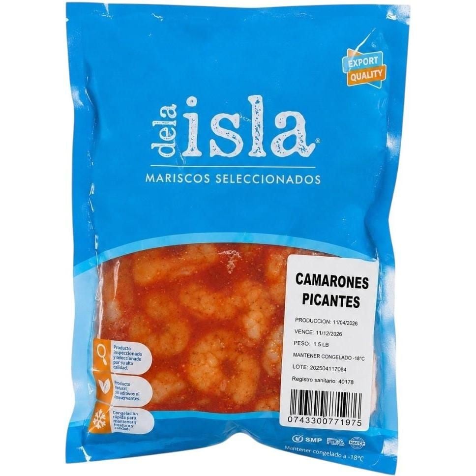 Camaron Picantte Bolsa 1.5 LB