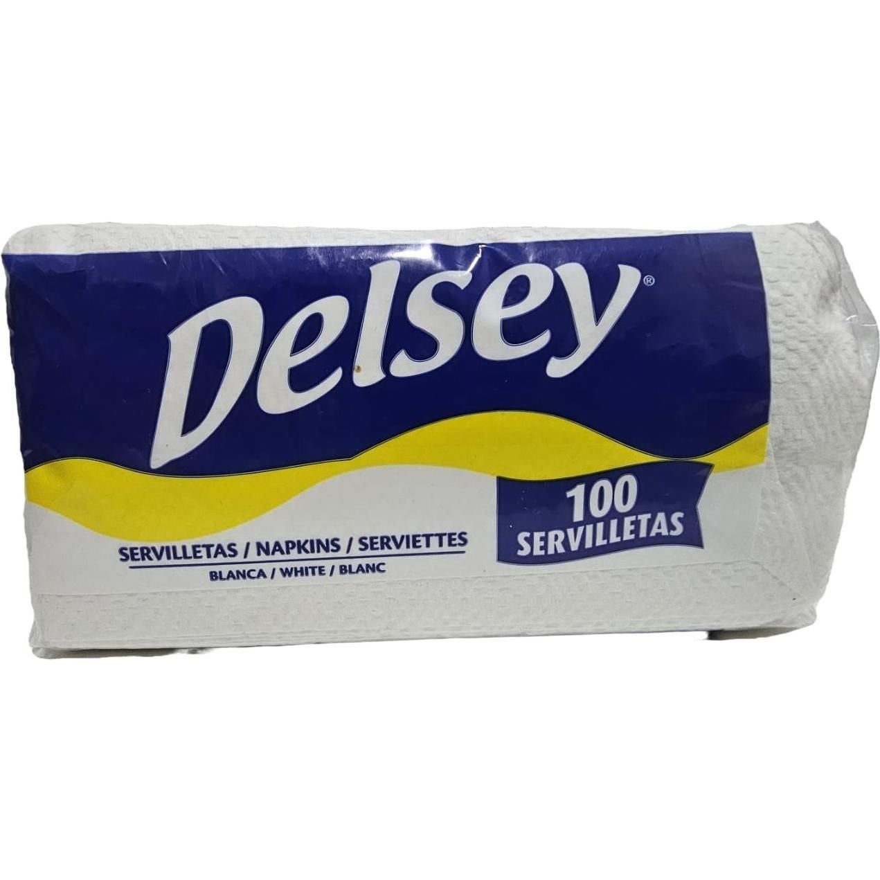 Servilleta Blanca Disp 100S