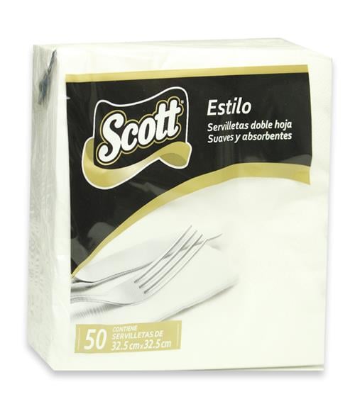 Servilleta Blanca Estilo 50S