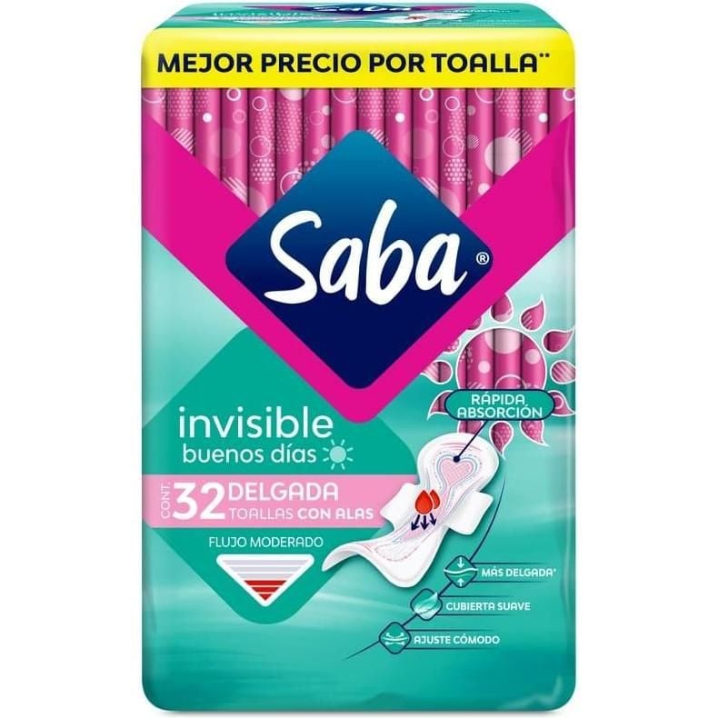 Toalla Sanit Inv Delgada 32S
