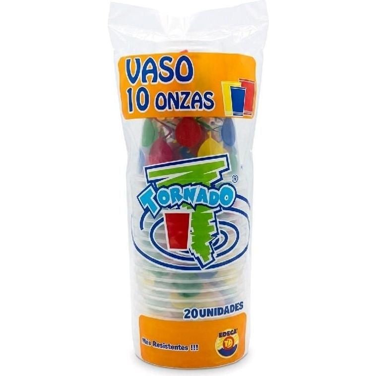 Vaso P/Fiesta Globos 10 OZ 20 S