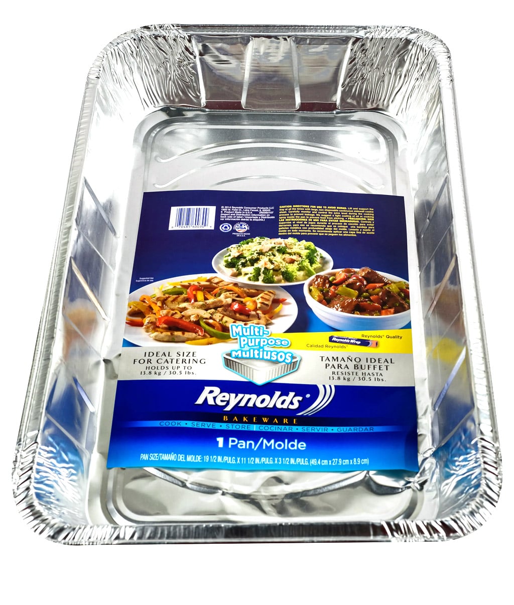 Bandeja de Aluminio Rect P/Pavo 30LB