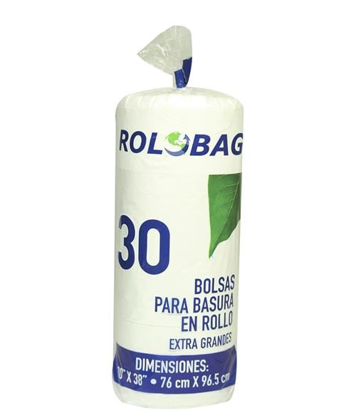 Bolsa Blanca Ext Gde 30X38 R 30S