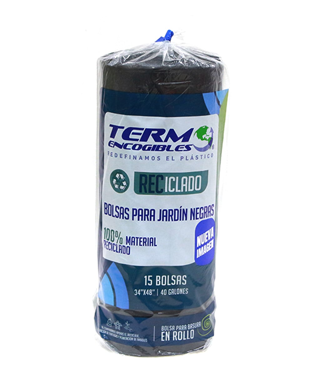 Bolsa Negra Jard Roll 15S 34X48