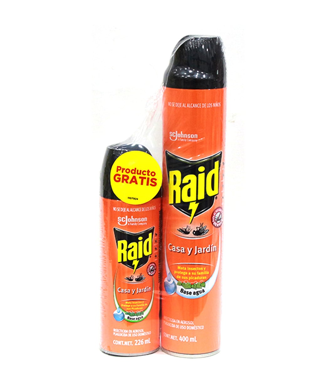 Insect C Jardin 400 ML+RAID Cj 226 ML