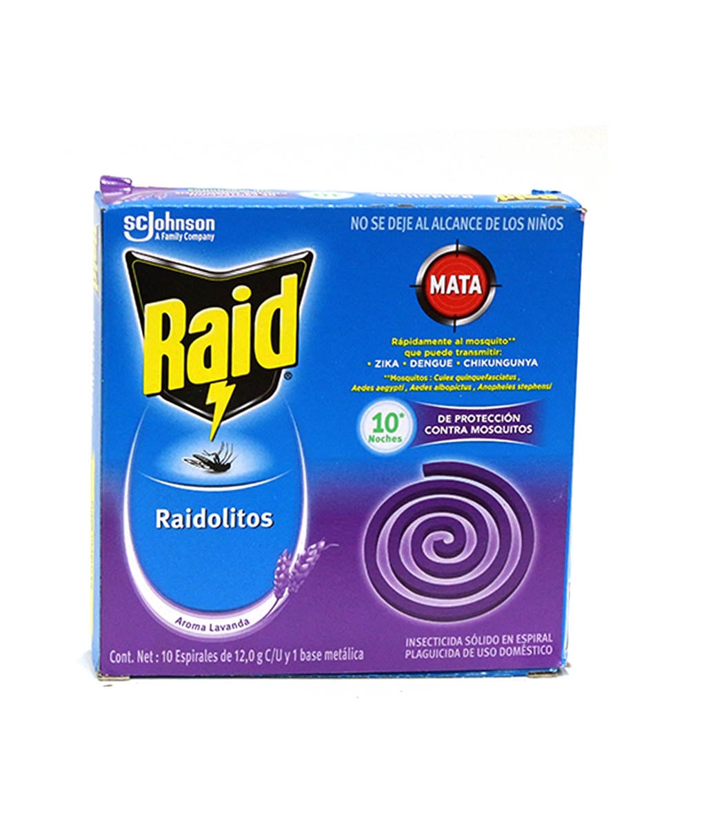 Repelente Espiral Lavanda 10S 120 GR