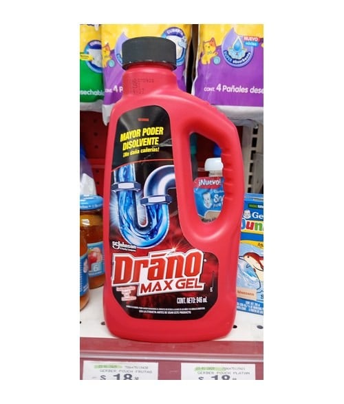 Destaq de Canerias Gel Max Plus 946 ML