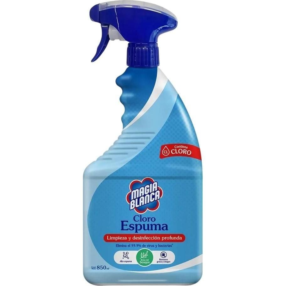 Desinf Cloro Espuma C/Trig 850 ML