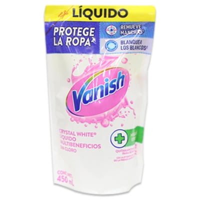 Quita Mancha Gel S/Clor White Dp 450ML