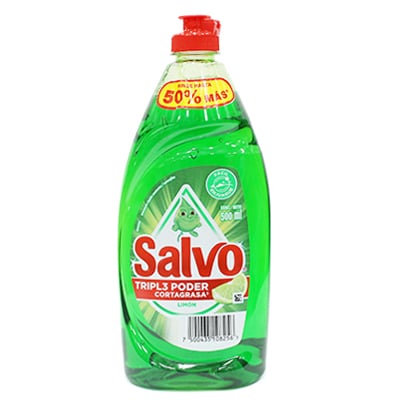 Jabon Liq Limon Lava Platos 500 ML