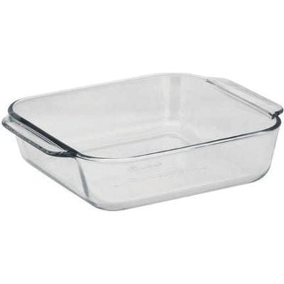 Pyrex Cuadrado P/Hornear 20 Cm