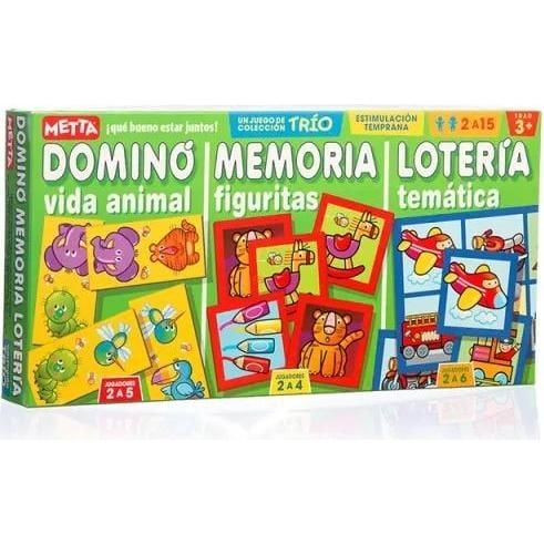 Juego Tarjetonas Memorias Variedad