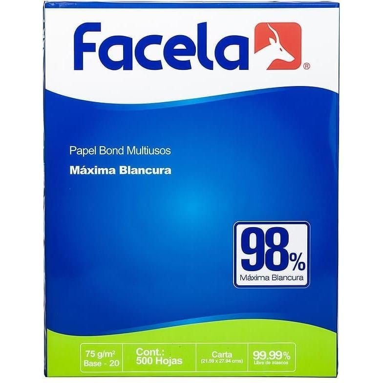 Papel Bond Resma T/Carta 500HOJAS