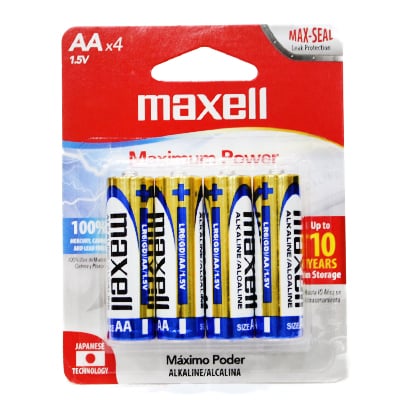 Bateria Alkalina AA4