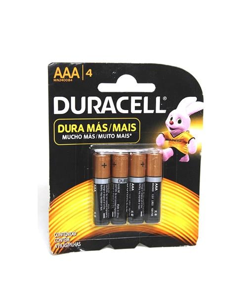 Bateria Alkalina AAA.4S 4