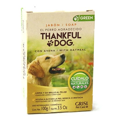 Jabon Thankful Dog con Avena 100 GR