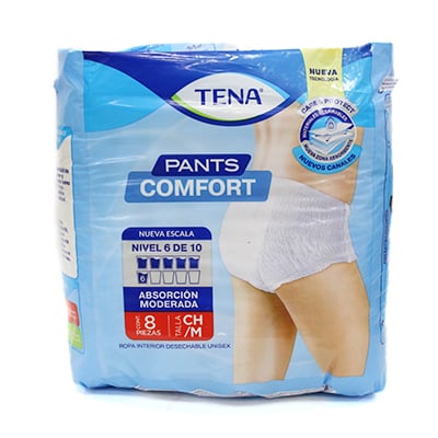 Pañal P/Incont Confort T-G 8 S