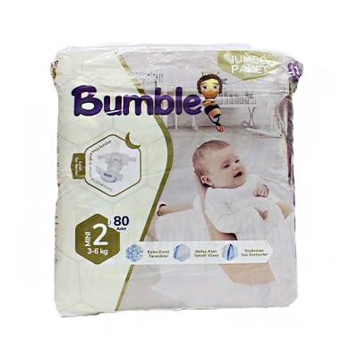 Pañal Desech Jumbo N-2 3-6 Pk 80 S