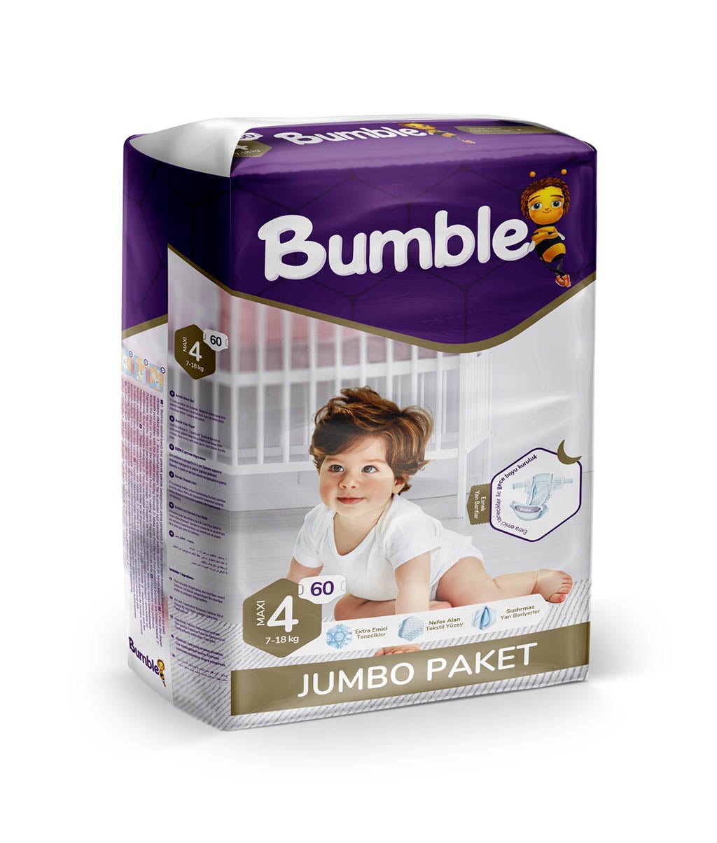 Pañal Desech Jumbo N-4 7-18 Pk 60 S