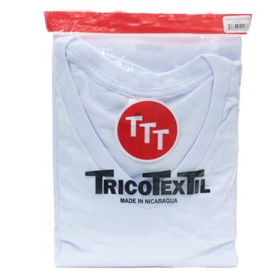 Camiseta Blanca C/V No Xl - Tricotextil