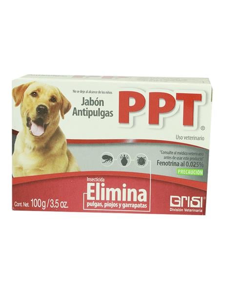 Jabon Pulgiicida P/Perro 100GR - Grisi