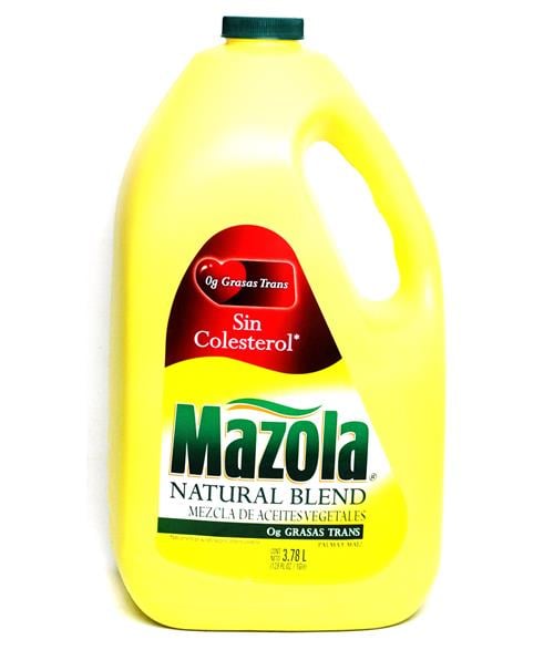 Aceite Vegetal Natural Blend 128 OZ - Mazola
