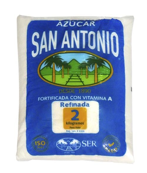 Azucar Refinada 2 KG Vit a - San Antonio