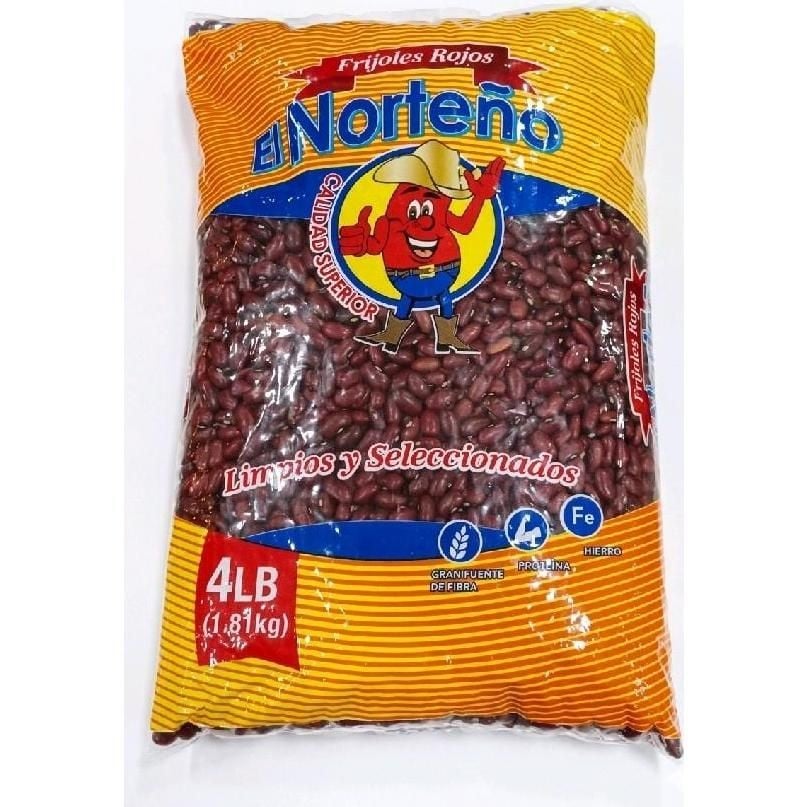 Frijol Rojo Bolsa 4 LB - El NORTE¥O