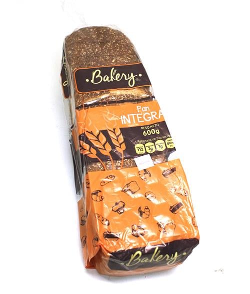 Pan de Molde Integral 600 GR