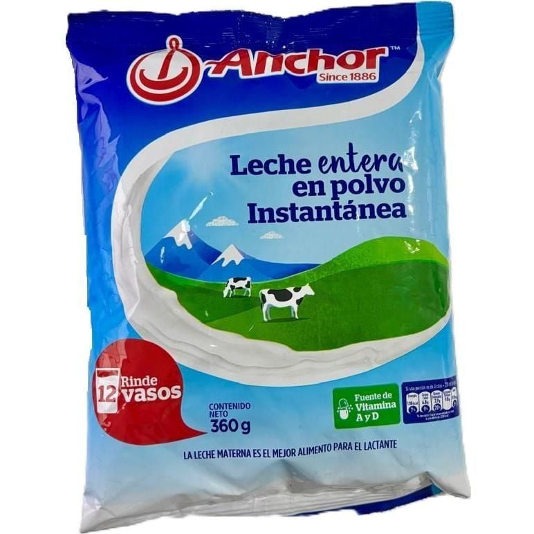 Leche Entera en Polvo Bolsa 325 GR