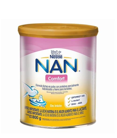 Leche en Polvo Nan Comf Inic 800 GR