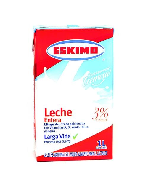 Leche Uht Entera 3% Grasa Tetra 1 LT